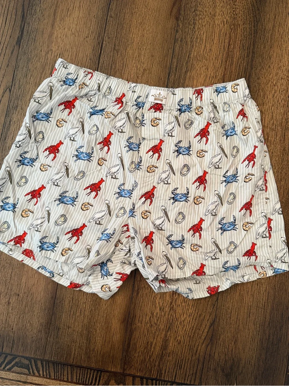 Royal Standard Going Coastal Boxer Shorts Men's Medium Novelty Boxer Shorts